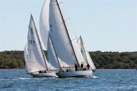 Fleet and spectators for 2010 Sail for Hope Newport RI
