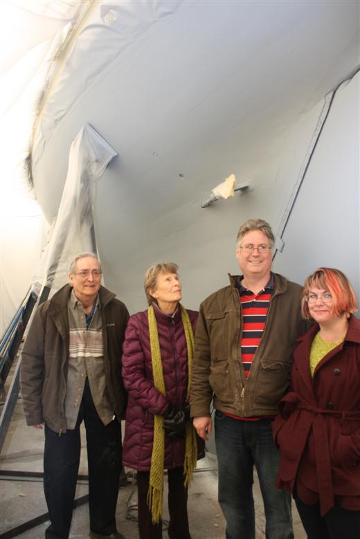 Stephens Family - Sam, Carol, Olin (IV), and Marcy at Dorade.