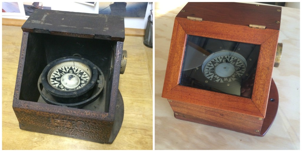 The 1929 Dorade Compass: Before and After