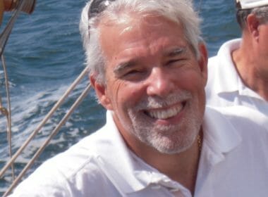 Matt Brooks aboard Dorade
